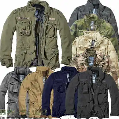 Brandit Field Jacket M65 Giant Army Winter Jacket Lined Us Parka Outdoor Jacket • $79.86