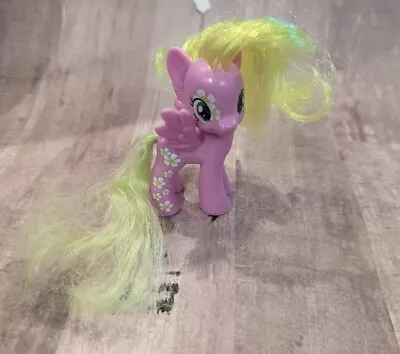 My Little Pony Flower Wishes Brushable Pony Pink Neon Green Hair MLP G4 • $11.95