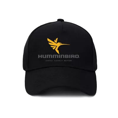 Humminbird Fishing Logo Print Hat 5-Panel Baseball Cap Unisex Adult • $18.50