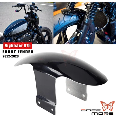 $106 • Buy Motorcycle Front Wheel Fender Protector Mudguard Cover For Nightster 975 22-23 