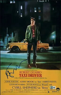 Martin Scorsese SIGNED Taxi Driver Signed 11x17 Mini Poster Beckett BAS COA • $382.49