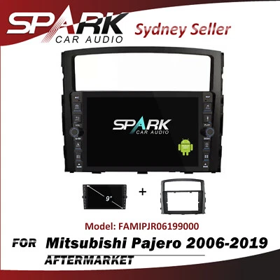 $259.40 • Buy 9  Carplay Android Auto 10.0 Gps Sat Nav Bt For Mitsubishi Pajero 2006-2019 Ad