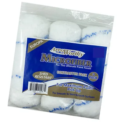 9  Inch Paint Rollers Arroworthy Microfibre Sleeves Refills All Promo Size Naps • £17.95