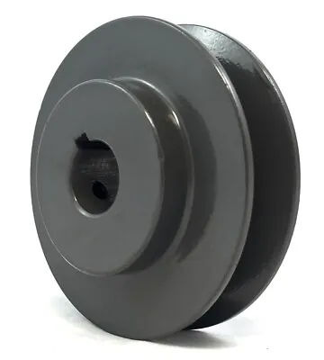 AK34 7/8  One Groove Solid Sheve Pulley AK3478 ID: 7/8  OD: 3.4  V-Belt A4L St • $19.99