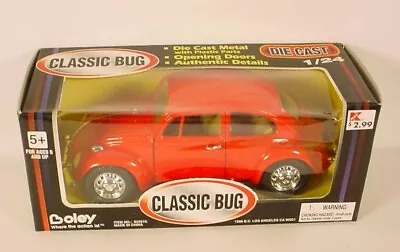 Boley Red Classic VW Beetle VW Bug 1:24 Boxed • $2.32