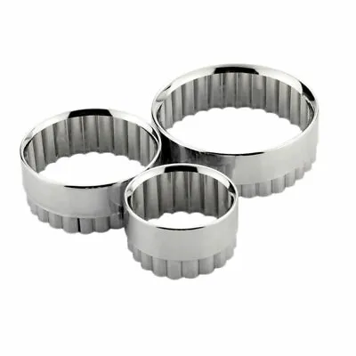 £11.19 • Buy Tala Pastry Cutters Fluted - Pack Of 3