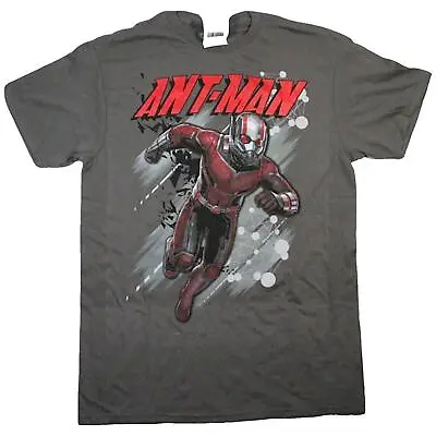 Marvel Ant-Man Logo Grey T-Shirt Sz Medium Antman & The Wasp • $23.74