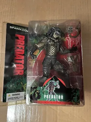 Predator McFarlane Toys Figure Movie Maniacs Spawn.com 2004 NEW SEALED • $35