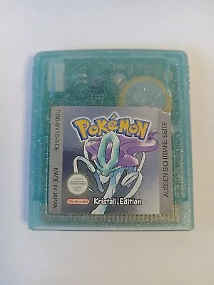 Pokémon Crystal Version (Kristall Edition) Game Boy Color German Deutsch GER • £25