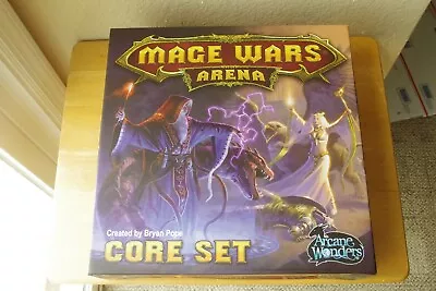 Boardgame Mage Wars Arena + Core Spell Tome 2 And 3 Expansions Arcane Wonders • $57.99