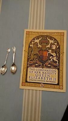 The Coronation Of Her Majesty Queen Elizabeth  11. Approved Souvenir Programme. • £15