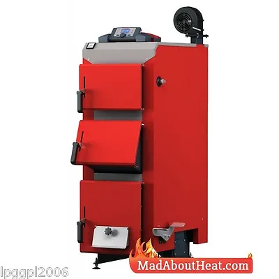 DWBi 50kw Air Assisted Multi Fuel Boiler Wood Logs Central Heating Incinerator  • £4460