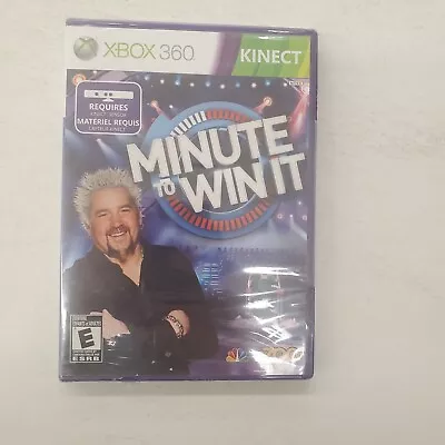 Minute To Win It (Microsoft Xbox 360 2011) New Sealed  • $6.99