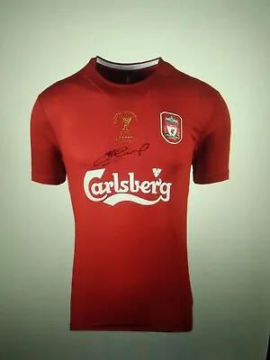 £149.99 • Buy Steven Gerrard Signed 2005 Champions League Winners Shirt Brand New, +coa 