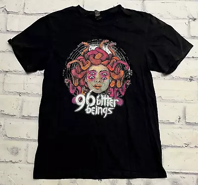 96 Bitter Beings Shirt Adult Small Black Tour Metal Band Tee Music Medusa • $21.49