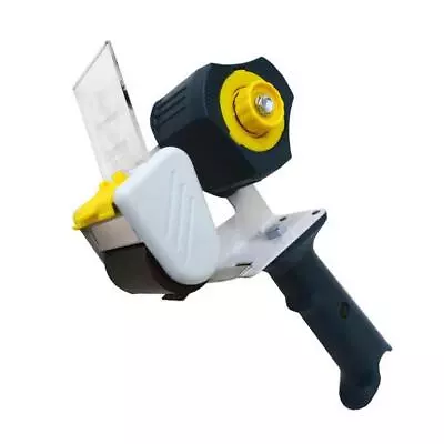  Heavy Duty Dual Tape Gun Dispenser Hand Parcel Packing 2  And 3  Core + Knife • £14.99