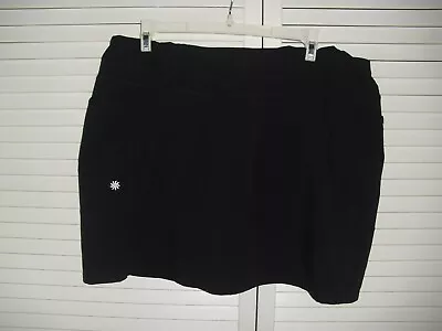 $14.99 • Buy Athleta Black Womens Tennis Skort Athletic Skirt Size Extra Large Athleisure