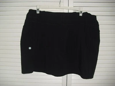 $14.99 • Buy Athleta Black Womens Tennis Skort Athletic Skirt Size Extra Large Athleisure