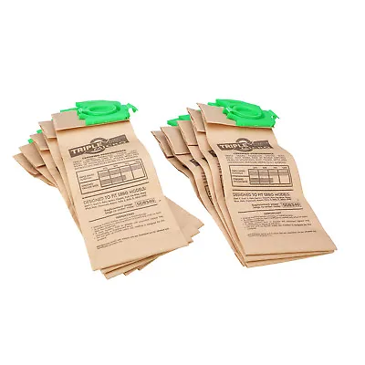 £7.79 • Buy 10 X Vacuum Cleaner Hoover Paper Dust Bags For Sebo Dart Felix Models