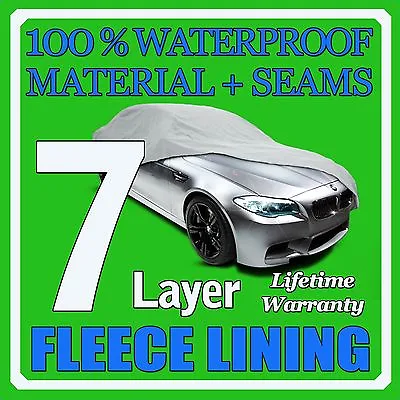 7 Layer Car Cover Breathable Waterproof Layers Outdoor Indoor Fleece Lining Sip7 • $58.93