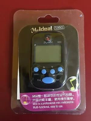 Meideal M50 - Mini Metronome - Electronic Digital Tempo High Volume - Clip Type • $10