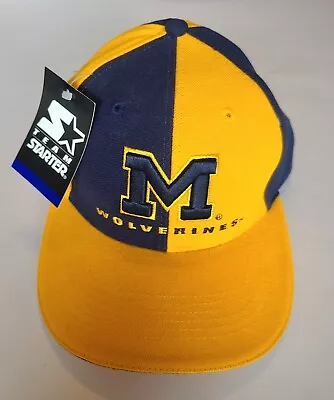 New Team Starter Michigan Wolverines  Hat New Old Stock  • $28