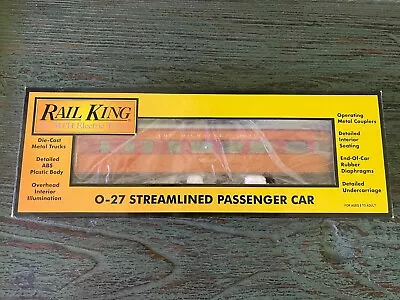 Rail King By MTH O-27 Streamlined Passenger Car  • $55