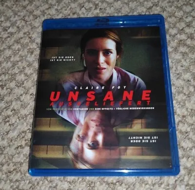 Unsane BLURAY 2018 Claire Foy Psychological Horror Thriller Import PAL • £6