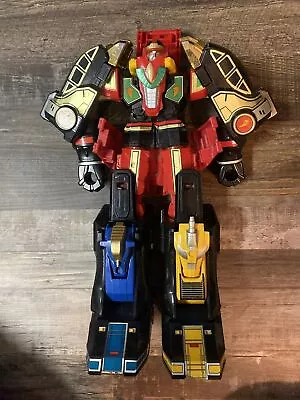 Mighty Morphin Power Rangers MMPR Thunder Megazord 1994 Red Dragon Incomplete • $40