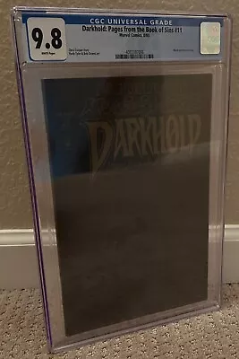 Darkhold #11 CGC 9.8  Parchment Variant Cover • $0.99