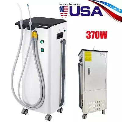 Portable Dental Medical Vacuum Suction Unit High Vacuum Pump 370W  Dentist FDA • $839