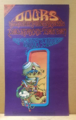 $950 • Buy The Doors Original Concert Poster
