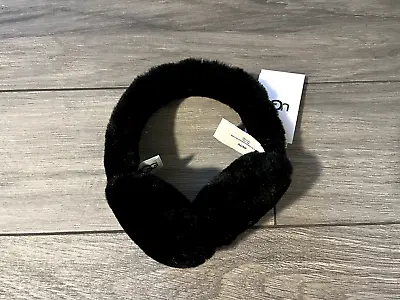 Ugg Australia Black Faux Fur Earmuffs Nwt One Size • $47.99