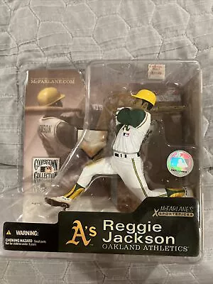 2004 Reggie Jackson McFarlane Cooperstown Collection Oakland A's Variant • $29.99