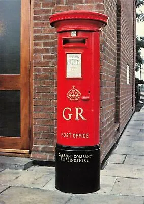 Postcard King George V Pillar Post Box Outside Museum Didcot Railway Station BP5 • £3.75