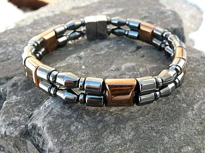 Men’s Women’s Magnetic Hematite Bracelet Anklet BLACK COPPER • $46.99