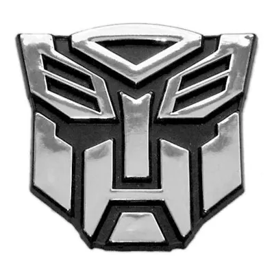 3D Chrome Autobot 3in Transformers Emblem Badge Decal Car Sticker CHROME SILVER • $9.99