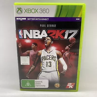 NBA 2K17 Xbox 360 PAL Complete With Manual Free Tracked Postage • $24.99