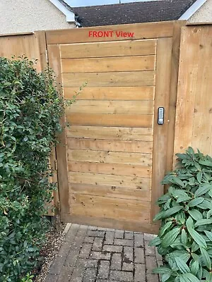 Wooden Garden Gate  Gate Made To Measure Bespoke Wooden Gate  PINE/OAK Gates  • £200