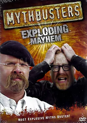 MYTHBUSTERS: EXPLODING MAYHEM - Rare DVD Aus Stock New Region 4 • $14.95