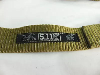 New NWOT 5.11 Tactical TDU Green  59551 1.5  Men's Belt Large 34-36 Waist • $19.99