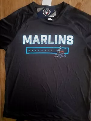 Genuine Merchandise MLB Miami Marlins Baseball T-Shirt Size M FREE SHIPPING • $22.99