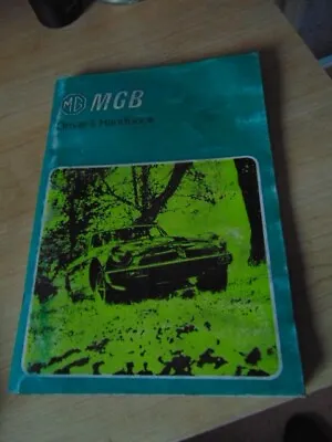 MG MGB Drivers Handbook. Rubber Bumper Models AKM 3661. May 1976  Good Condition • $12.12