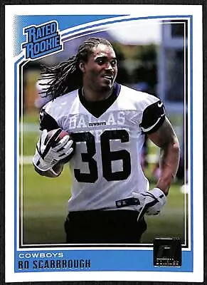 2018  Donruss  Bo Scarbrough #344 Rated Rookie Dallas Cowboys • $1.57