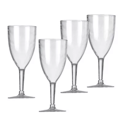 Vango Acrylic Wine Glasses - Set Of 4 • £8