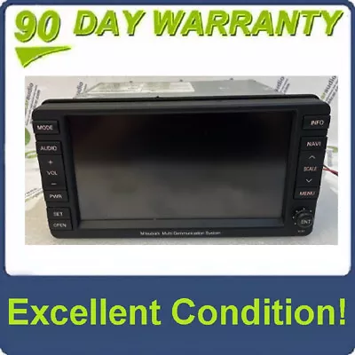 2009 - 2010 Mitsubishi Outlander GPS NAVIGATION RADIO AM/FM OEM • $320