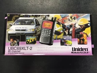 Uniden Bearcat - UBC69XLT-2 80 Channel Programmable Scanner • £89