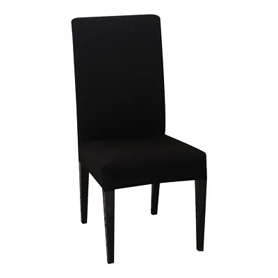 Stretch Dining Chair Covers Seat Chair Cover Removable Slip Cover Large Size • £5.56