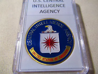 CENTRAL INTELLIGENCE AGENCY (CIA) Commemorative Challenge Coin • $22.68