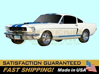 1966 1967 1968 Mustang Shelby GT350 Lower Rocker Decal Stripe Kit ShelbyLicensed • $129